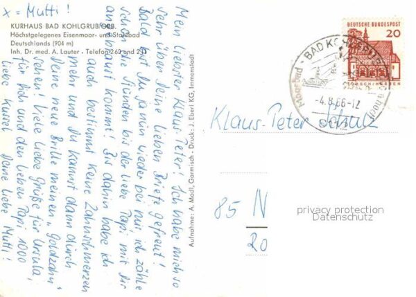 Bad Kohlgrub Kurhaus – Bild 2