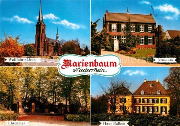 Marienbaum Wallfahrtskirche Museum Haus Baklen Ehr