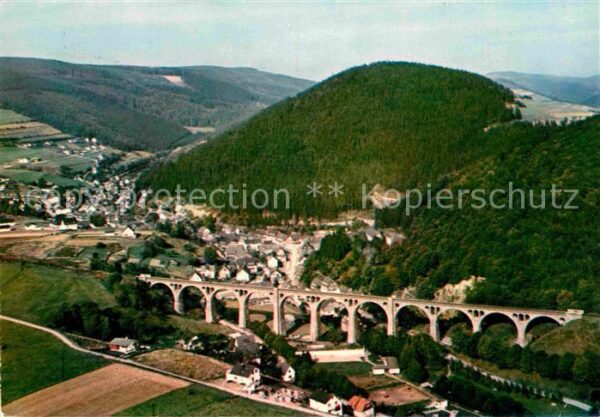 Willingen Sauerland Brücke Fliegeraufnahme