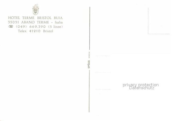 Abano Terme Hotel Terme Bristol Buja – Bild 2
