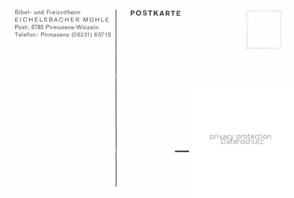 Winzeln Pirmasens Bibel- Freizeitheim Eichelsbacher Mühle – Bild 2