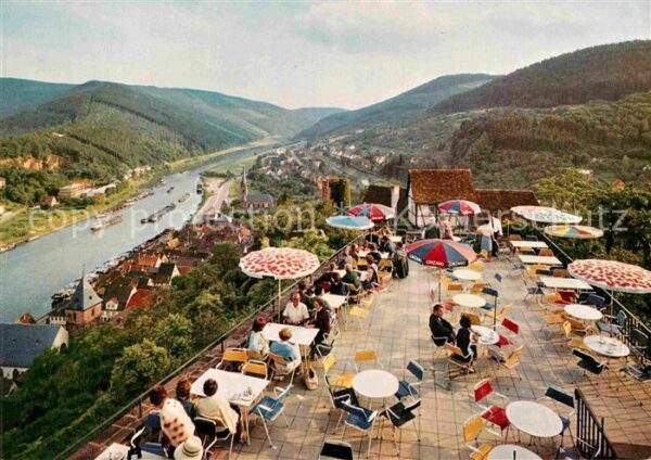 Hirschhorn Neckar Burgterrasse