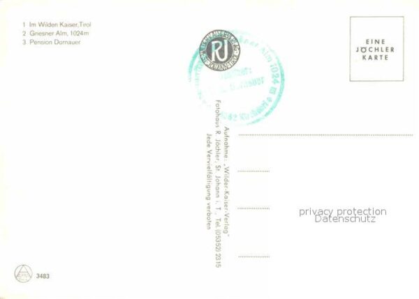Kirchdorf Tirol Pension Dornauer Wilden Kaiser Griesner – Bild 2