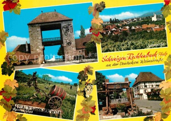 Schweigen-Rechtenbach Deutsche Weintor Weinpresse Weinlehrpfa