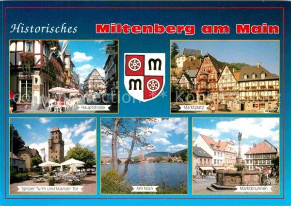 Miltenberg Main Marktplatz Hauptstrasse Spitzer Turm Ma
