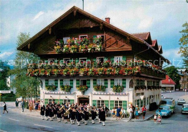Oberammergau Hotel Wolf Musikkapelle