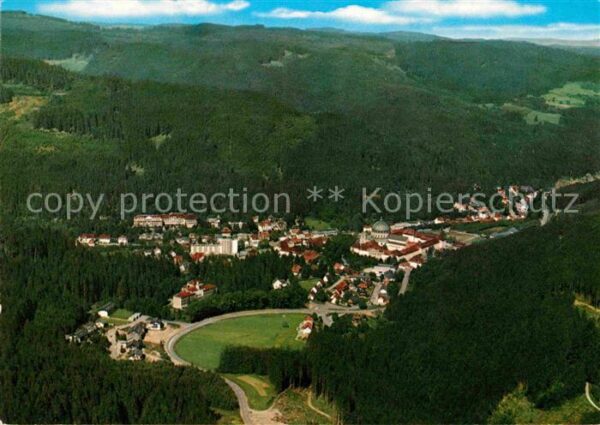 St Blasien Fliegeraufnahme