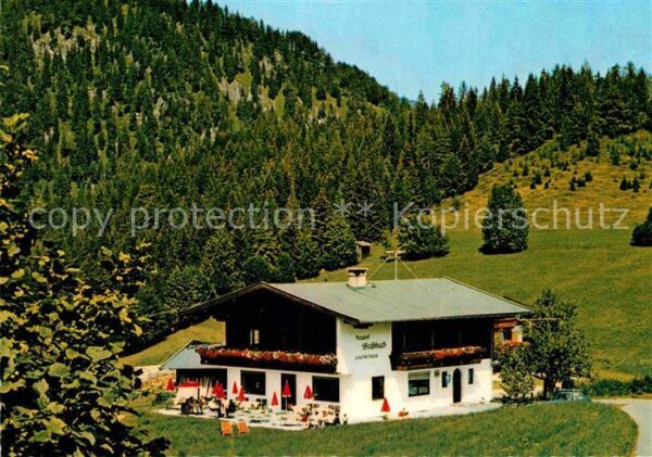 Waidring Tirol Berggasthof Weissbach