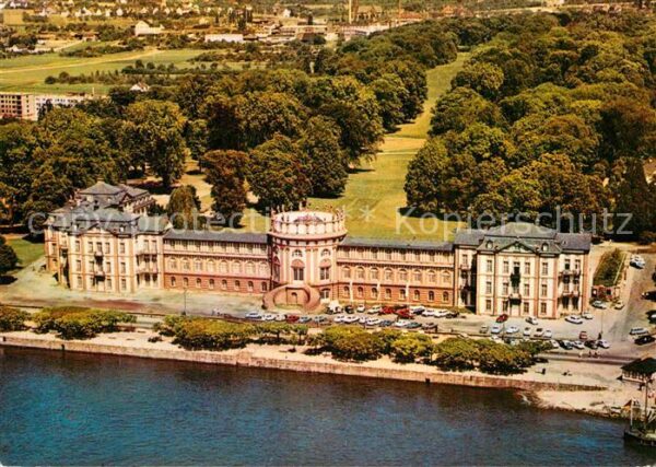 Biebrich Wiesbaden Fliegeraufnahme Schloss Schlosspark