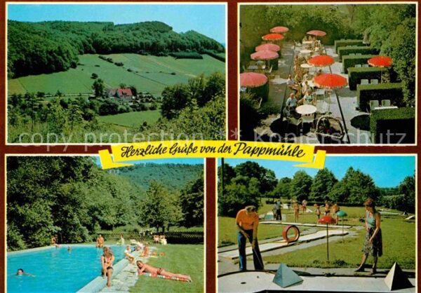 Zersen Pension-Restaurant Pappmühle Minigolf