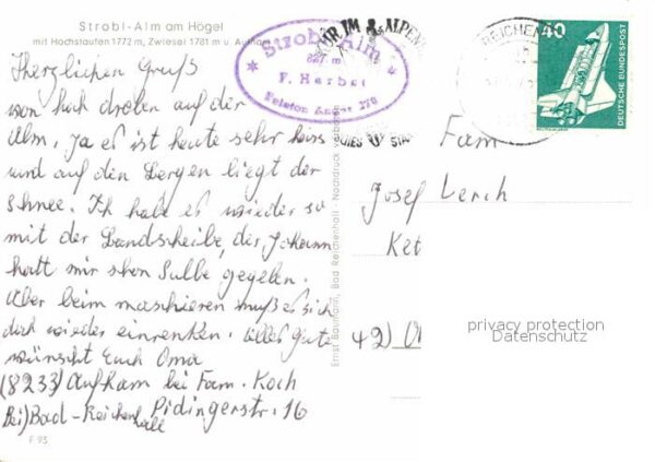 Anger Chiemgau Stroblalm Hochstaufen Zwiesel – Bild 2