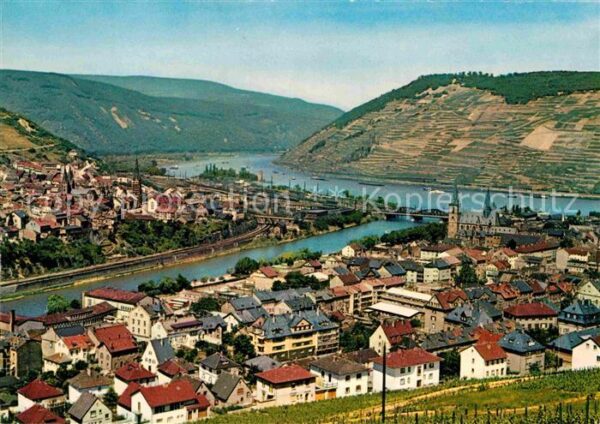 Bingen Rhein Nahemündung