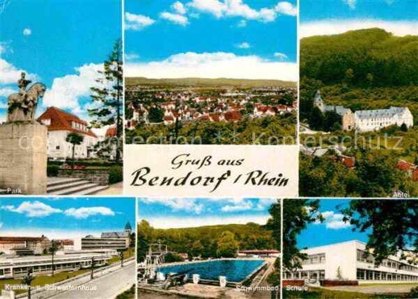 Bendorf Rhein Schule Schwimmbad Kranken- und Schweste