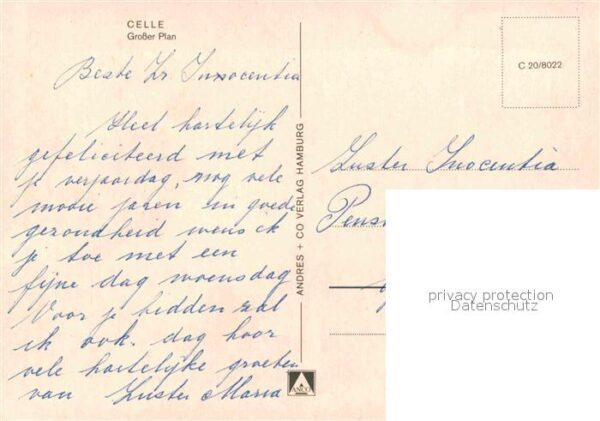 Celle Niedersachsen Grosser Plan Stadtsparkasse – Bild 2
