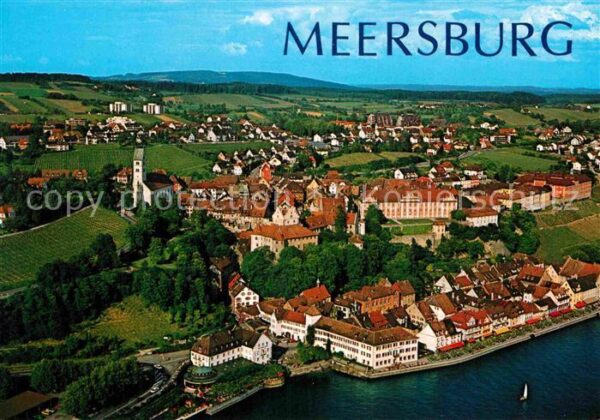 Meersburg Bodensee Fliegeraufnahme