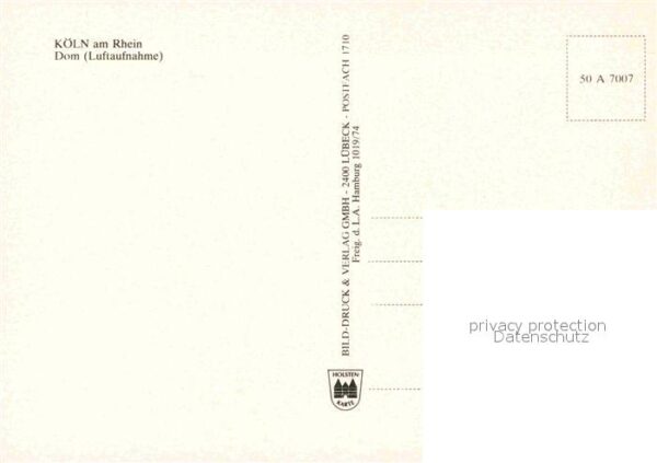 Koeln Rhein Dom Fliegeraufnahme – Bild 2