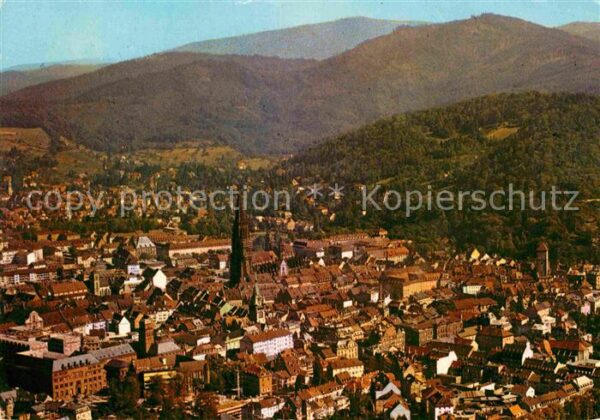 Freiburg Breisgau Fliegeraufnahme
