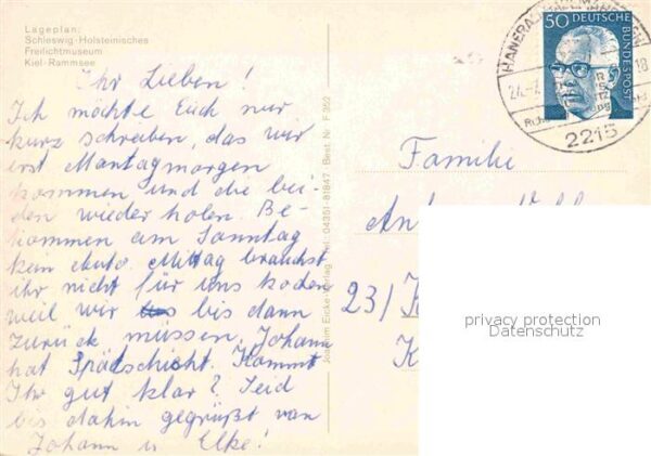 Rammsee Kiel Lageplan Schleswig-Holsteinisches Freil – Bild 2