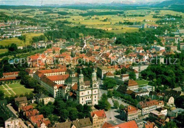 Kempten Allgaeu Fliegeraufnahme Kenzen-Hochgebirge Füss