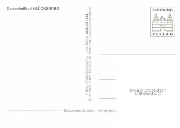 Gluecksburg Ostseebad Fliegeraufnahme – Bild 2