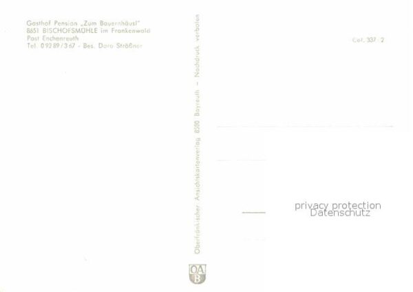 Bischofsmuehle Gasthof-Pension Zum Bauernhäusl – Bild 2
