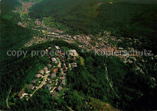 Bad Wildbad Höhenkurgebiet Sommerberg Fliegeraufnah