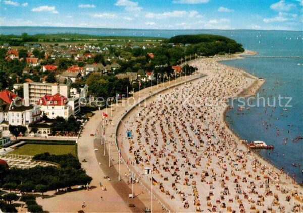 Travemuende Ostseebad Fliegeraufnahme