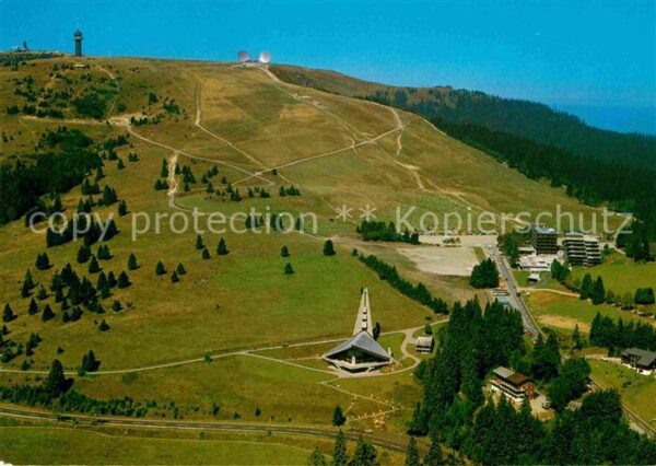 Feldberg Schwarzwald Fliegeraufnahme