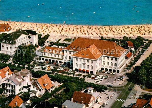 Travemuende Ostseebad Fliegeraufnahme Casino