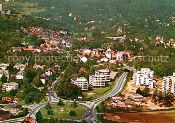 Koenigstein Taunus Fliegeraufnahme