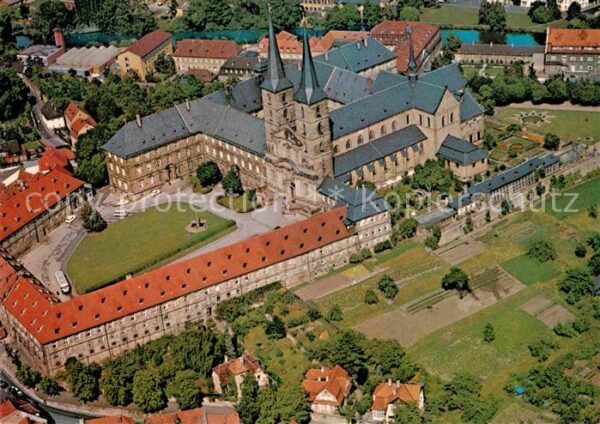 Bamberg Fliegeraufnahme Kloster Michaelsberg