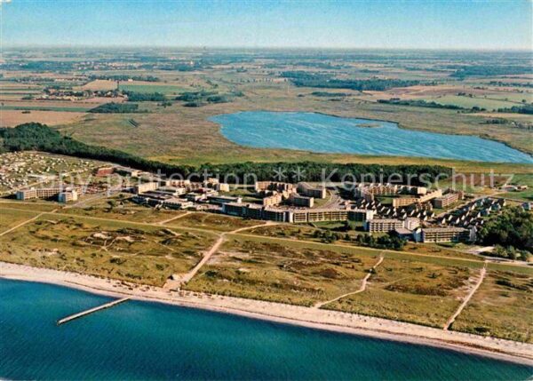 Weissenhaeuser Strand Fliegeraufnahme