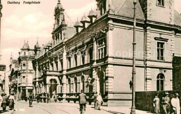 Duisburg Ruhr Postgebäude