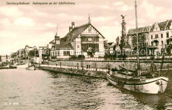 Duisburg Ruhr Hafen Schifferbörse
