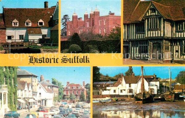 Suffolk Coastal Flatford Long Melford Lavenham