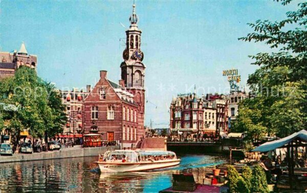 Amsterdam Niederlande Munttoren