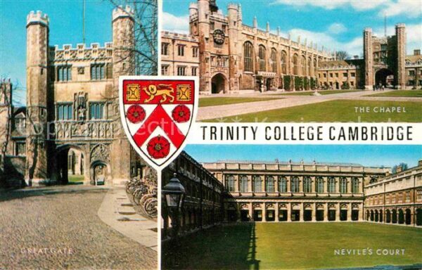 Cambridge Cambridgeshire Trinity College Chapel Neviles Court