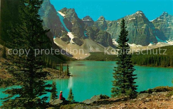 Alberta  Moraine Lake Valley of Ten Peaks