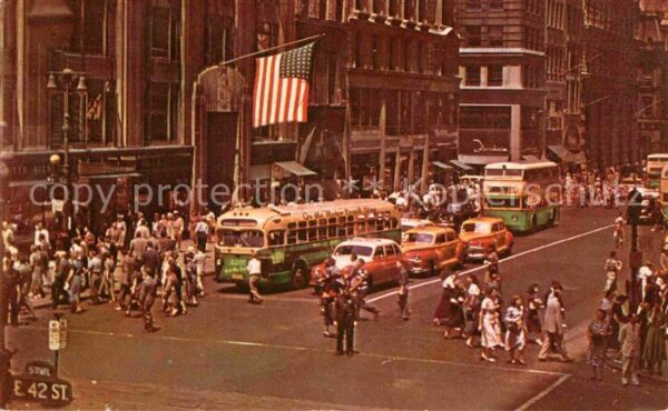 New York City Crossroads of the Word Fifth Avenue 42n