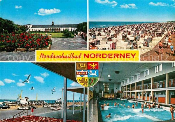Norderney Nordseebad Strand Kurhaus Möwe