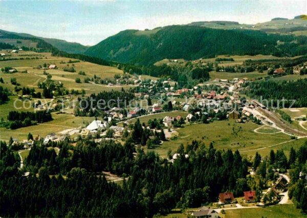 Hinterzarten Fliegeraufnahme