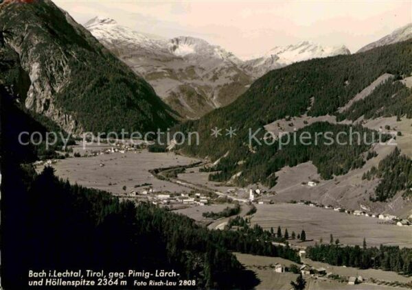 Bach Tirol Pimig-Lärch- Höllenspitze