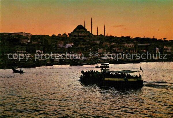 Istanbul Constantinopel Golden horn Mq. Suleiman Magnificent