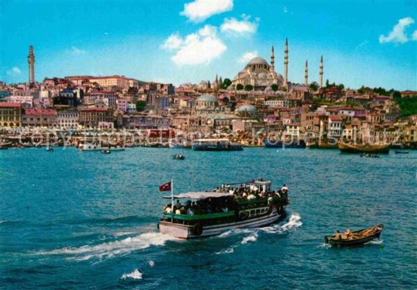 Istanbul Constantinopel Golden horn mosque