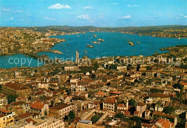 Istanbul Constantinopel Galata Bridge Bosphorus Scufary