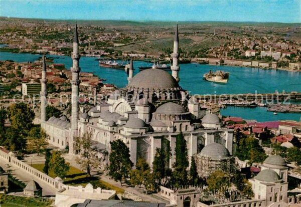 Istanbul Constantinopel Mosque of Soliman magnificent and Golde