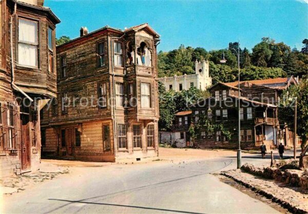 Istanbul Constantinopel Sariyer eski Istanbul evleri