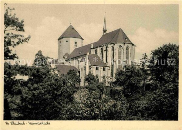Gladbach Moenchengladbach Münsterkirche