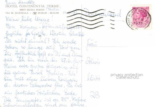 Ischia Hotel Continental Terme – Bild 2