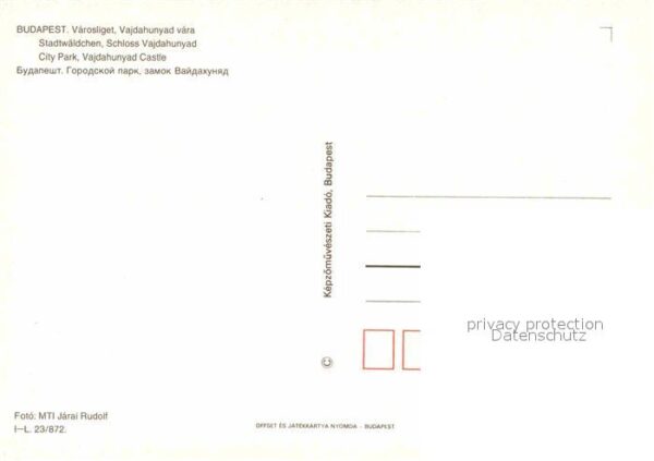 Budapest Schloss Vajdahunyad – Bild 2